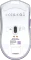 Hellyberry HM47 Pro Wireless Gaming Mouse mit Ladestation, weiß/violett, USB/Bluetooth Vorschaubild