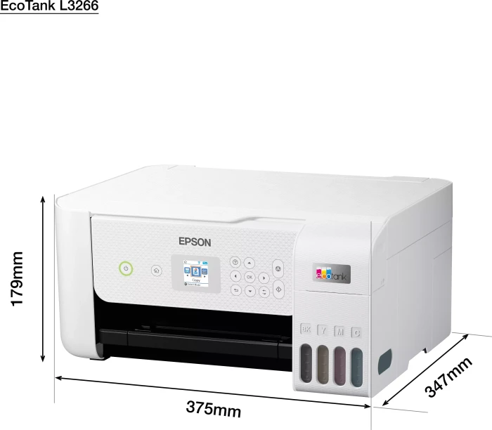 Epson EcoTank L3276, Tinte, mehrfarbig