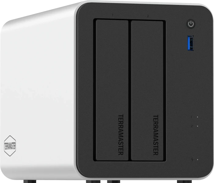 TerraMaster F2-425 Plus, Intel N95, 8GB RAM, 2x RJ-45 5GBase-T, 3x USB-A 3.1