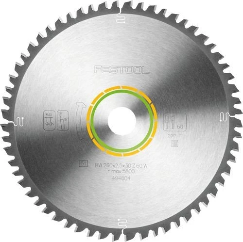 Festool Universal Kreissägeblatt 60Z, 260x2.5x30mm, 1 Stück