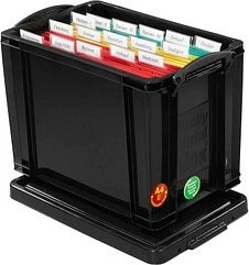 Really Useful Box Aufbewahrungsbox, 19l, schwarz