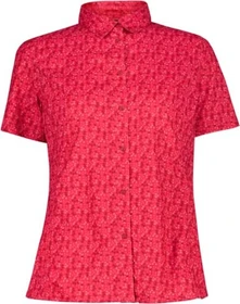 CMP Geometrischer-Druck Hemd kurzarm magenta (Damen)