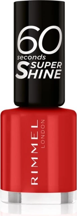 Rimmel 60 Seconds Super Shine Nagellack 430 Coralicious, 8ml