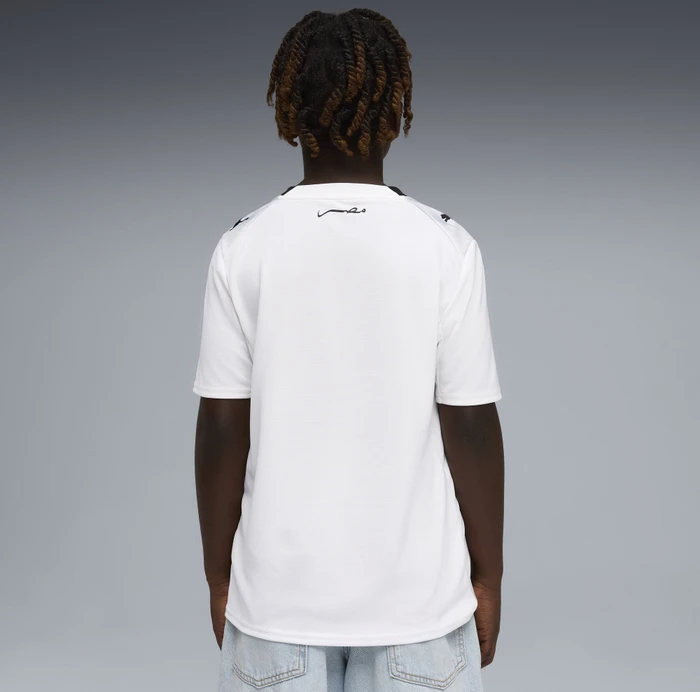 Puma FIFA WM 2026 Ägypten Auswärtstrikot kurzarm puma white/feather gray (Junior)