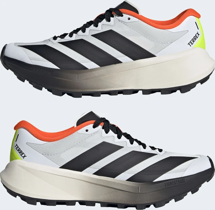 adidas Terrex Agravic 4 cloud white/core black/semi impact orange (Damen)
