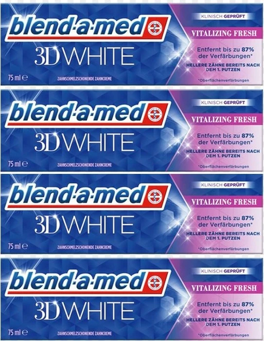blend-a-med 3D White Vitalizing Fresh Zahncreme, 75ml