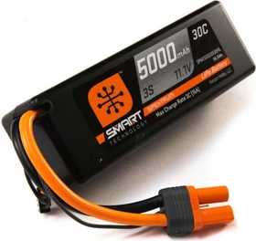 Spektrum 11.1V/5000mAh 3S 30C Smart Hardcase LiPo Akku IC5