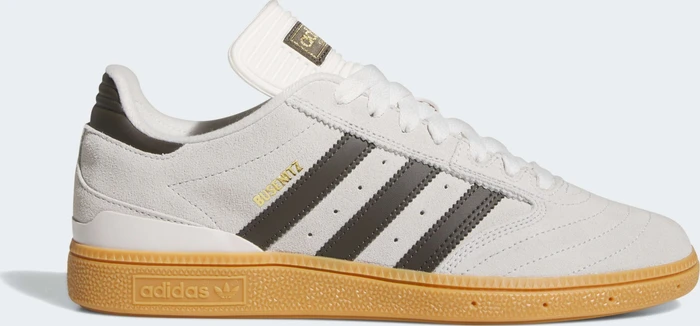 adidas Busenitz Pro crystal white/shadow olive/gum (Herren)