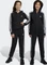 adidas Essentials 3-Streifen Fleece Trainingshose lang schwarz/weiß (Junior) Vorschaubild