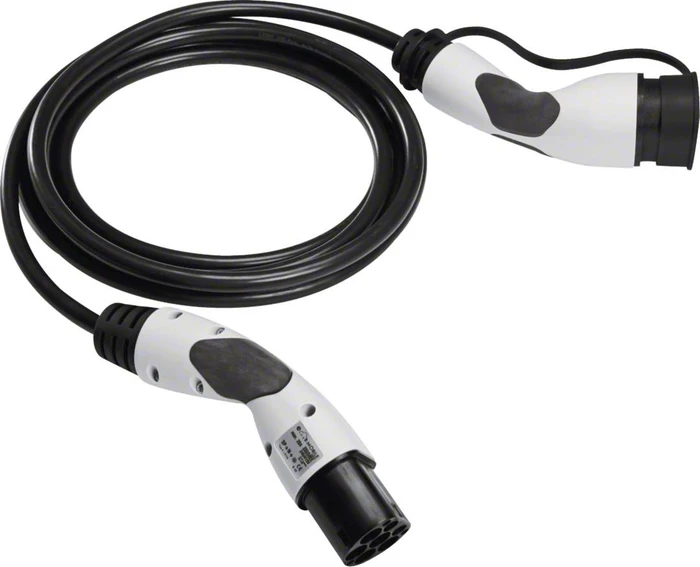 Hager E-Ladestation Zubehör Kabel M3T2/T2 20A 1P, 4.6kW, 5m