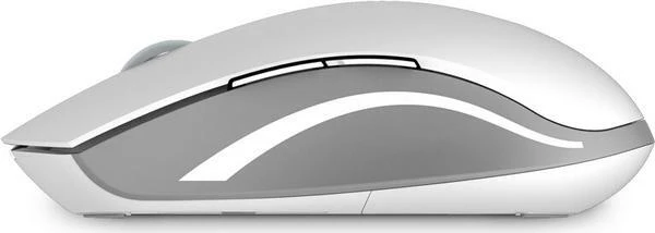 Rapoo 7200M Multi-mode Wireless weiß/grau, USB/Bluetooth