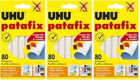 UHU patafix weiß, Klebepad, 80 Stück