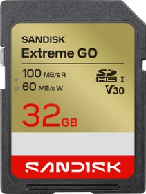 SanDisk Extreme GO R100/W60 32GB, UHS-I, Class 10