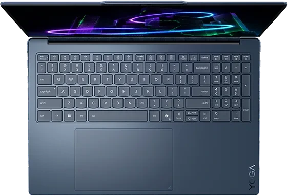 Lenovo Yoga 9n 2-in-1 16N1X11, Cosmic Blue, RTX Spark N1X - 6144 Core GPU, 64GB RAM, 2TB SSD, DE