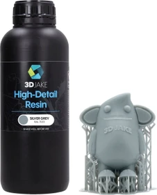 3DJake 8K High-Detail Resin Grau / Silber, 1.00kg