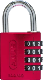 ABUS 144/40 rot, Zahlenschloss