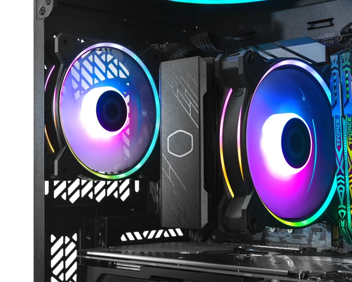 Cooler Master MasterBox TD500 Mesh V2, schwarz, Glasfenster