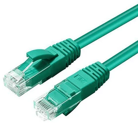 MicroConnect Patchkabel, Cat5e, U/UTP, RJ-45/RJ-45, 2m, grün