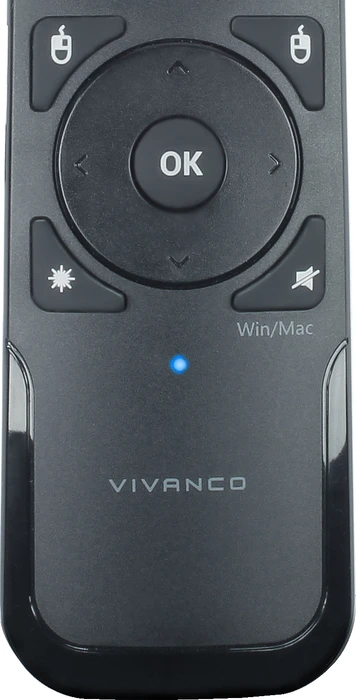 Vivanco IT-WLPRES Wireless Presenter & Mouse schwarz, USB-A