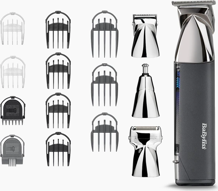 BaByliss MT996E Super-X Metal 15in1 Multitrimmer silber
