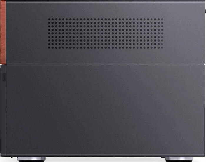 Jonsbo N4 Black, schwarz/braun