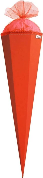 Roth Schultüte 85cm rot