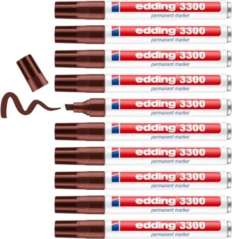edding 3300 Permanentmarker braun