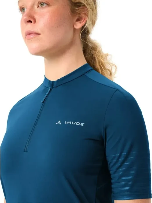 Vaude Qimsa Pro HZ Trikot kurzarm shore blue (Damen)