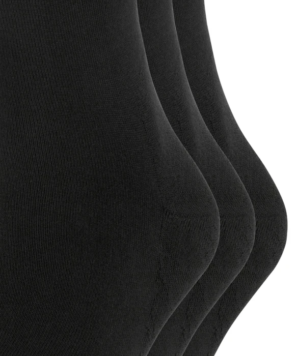 Falke Run Socken schwarz, 3 Paare