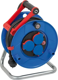 Brennenstuhl Garant Kabeltrommel, Schuko auf 3x Schuko, 25m, IP44, AT-N05V3V3-F 3G1,5