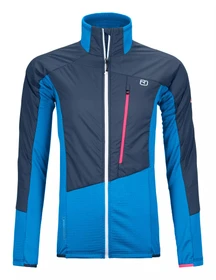 Ortovox Westalpen Swisswool Hybrid Funktionsjacke safety blue (Damen)