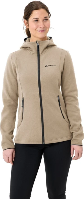 Vaude Idris Fleece Hoodie Funktionsjacke linen (Damen)