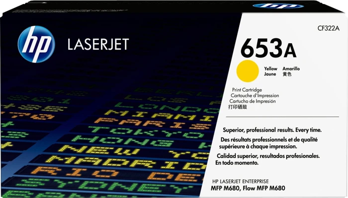 HP Toner 653A gelb