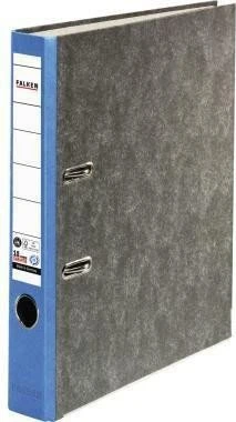 Falken Wolkenmarmor Ordner 2-Ring Recycling, 50mm, A4, blau (80023393002)