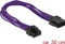 DeLOCK 8-Pin EPS Verlängerung, 30cm, violett Vorschaubild