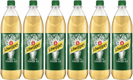 Schweppes American Ginger Ale 6x 1l