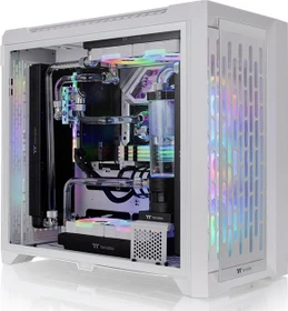 Thermaltake CTE C750 TG ARGB Snow, weiß, Glasfenster (CA-1X6-00F6WN-01)