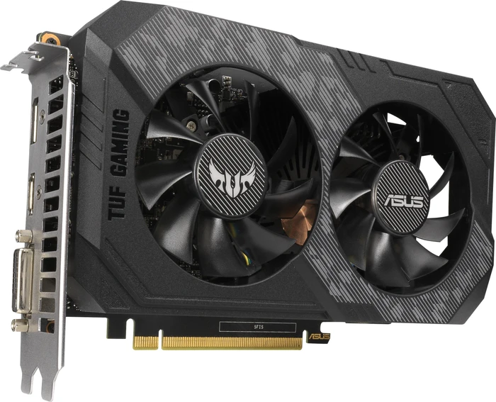 ASUS TUF Gaming GeForce GTX 1660 OC, TUF-GTX1660-O6G-GAMING, 6GB GDDR5, DVI, HDMI, DP