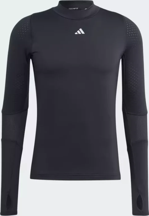 adidas Cold.RDY Techfit Training Funktionsshirt langarm schwarz (Herren)