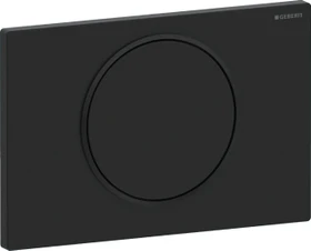 Geberit Sigma10 Betätigungsplatte schwarz matt/schwarz/schwarz matt