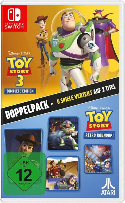 Toy Story: Retro Roundup! & Toy Story 3: Complete Edition (Switch)
