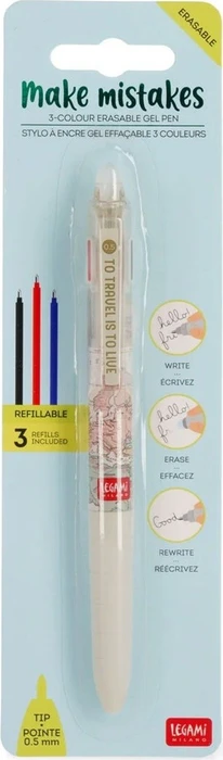 Legami löschbarer Gelroller Make Mistakes