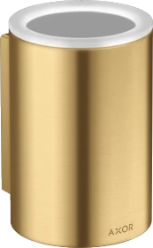Hansgrohe Axor Universal Circular Zahnputzbecher mit Halter brushed gold optic