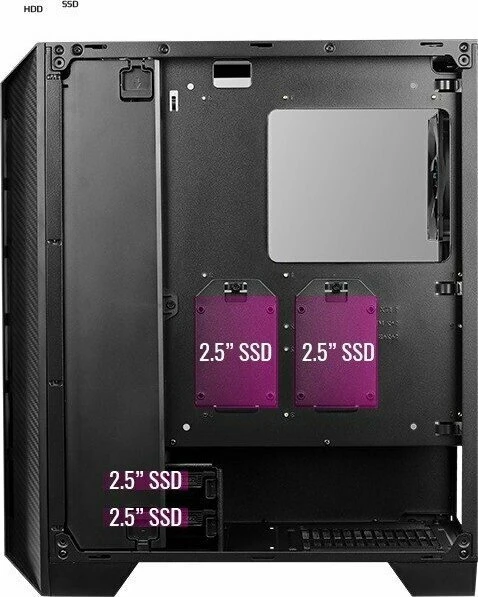 AeroCool Cylon Pro, weiß, Glasfenster