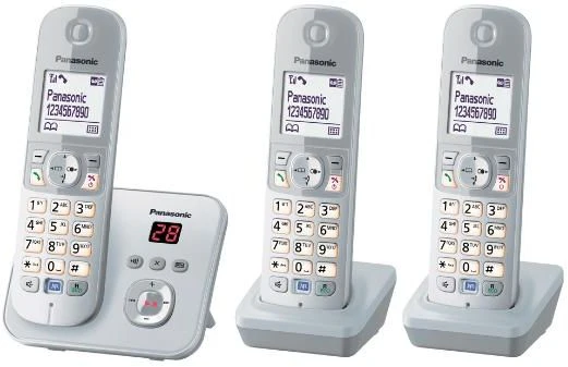 Panasonic KX-TG6823GS silber
