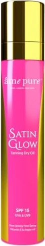 âme pure Satin Glow Tanning Dry Oil LSF15, 140ml