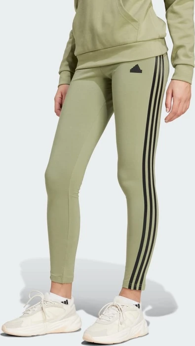 adidas Future Icons 3-Streifen Hose lang tent green (Damen)