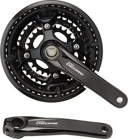 Shimano Deore FC-T6010 Hollowtech II 48/36/26 Zähne Kurbelgarnitur 170mm schwarz