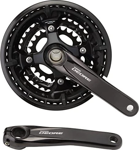 Shimano Deore FC-T6010 Hollowtech II 48/36/26 Zähne Kurbelgarnitur 170mm schwarz