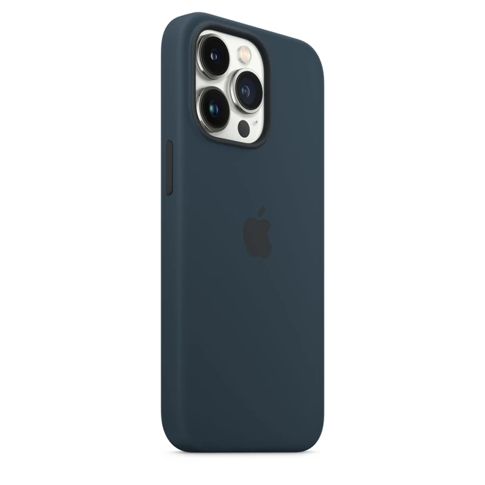 Apple Silikon Case mit MagSafe für iPhone 13 Pro abyssblau